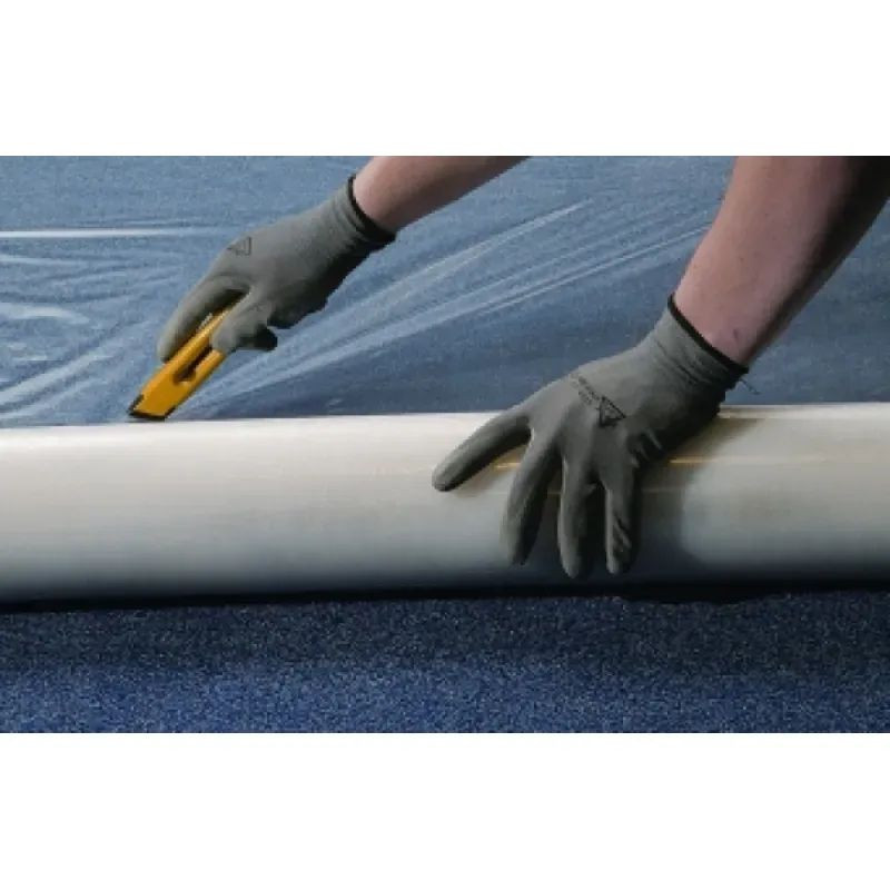 Bache non feu IMO adhésive - Protection des moquettes, tapis bateau