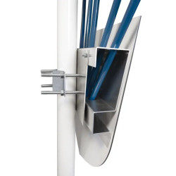 Kit de fixation écusson porte-drapeau