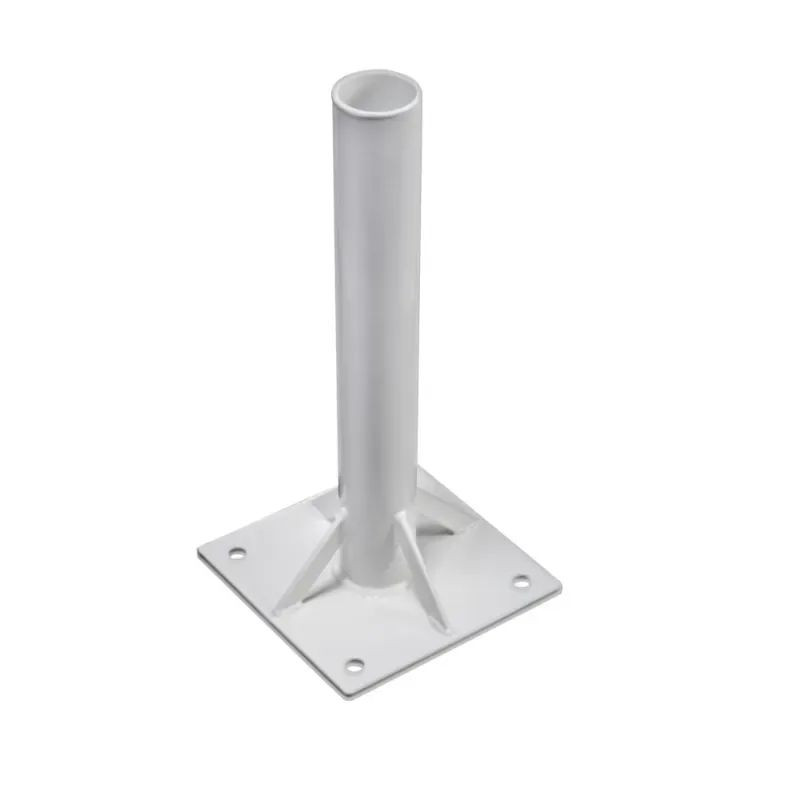 Support de fixation pour mât de pavillon d.60 mm sur terrasse