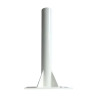 Support de fixation pour mât de pavillon d.60 mm sur terrasse