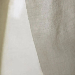 Rideau voilage anti feu M1 sur mesure - Etamine - 95g/m²