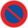 Panneau stationnement interdit - B6a1