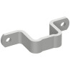Colliers de fixation 40x40 mm pour poteau routier - Lot de 2