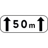 Panonceau d'étendue M2