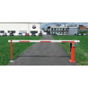 Barrière levante avec 2 vérins pneumatiques Croso WES350