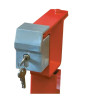Serrure de support de lisse pour barrière WES31/41/450/350/215