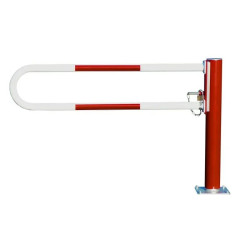 Barrière pivotante trombone à fixer au sol ou au mur WES115