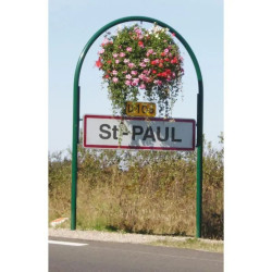 Panneau de signalisation entrée de bourg