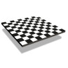 Plateau de jeu pour incrustation sur table bois d'extérieur