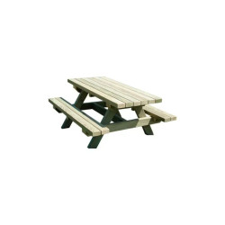 Table pique-nique Forestière pour enfants en bois