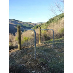 Support Solo en bois pour 2 vélos