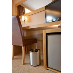 Corbeille pour chambre d'hôtel à double parois