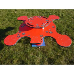 Jeu sur ressort La Coccinelle 5 places