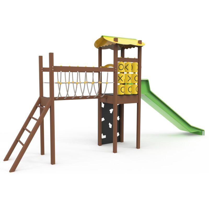 Jeu pour parc d'enfants Bouton d'Or Junior Alu - Loisirs Aménagements