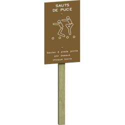 Saut de puce pour parcours de santé - Loisirs Aménagements