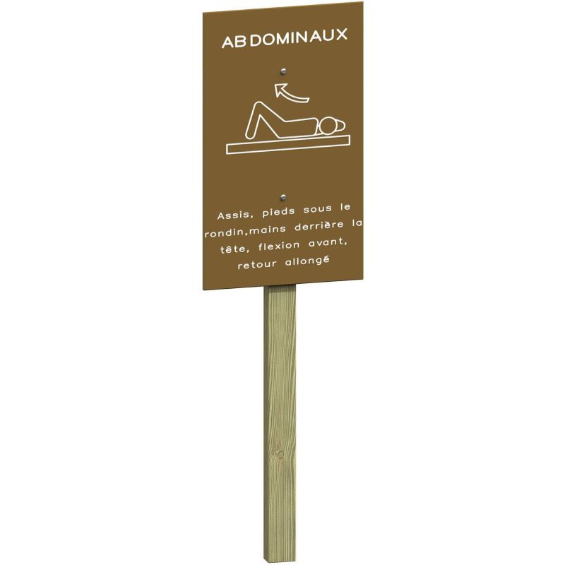 Module abdominaux pour parcours de santé - Loisirs Aménagements