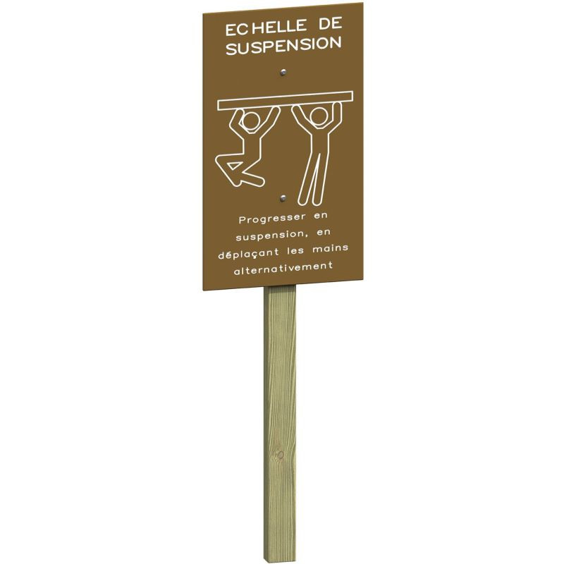 Echelles de suspension pour parcours de santé - Loisirs Aménagements