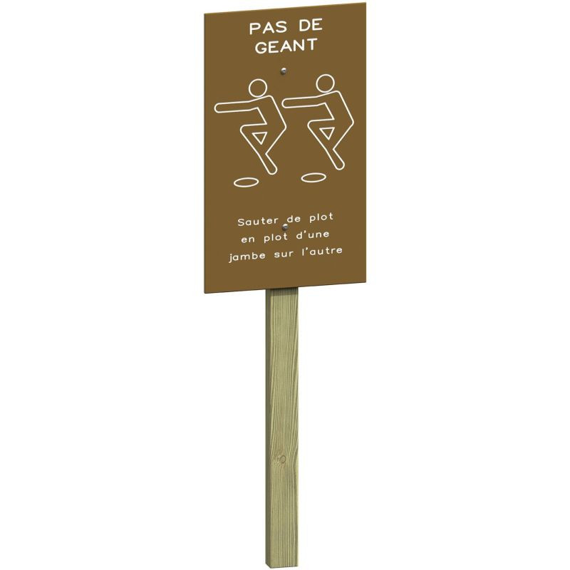 Pas de géant pour parcours de santé - Loisirs Aménagements