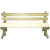 Banc cours de récréation pour enfants Mino