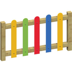 Barrière pour aire de jeux