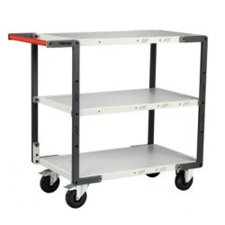 Servante d'atelier avec plateaux en mélaminé - 200 kg