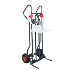 Diable élévateur avec manivelle de levage - 150 kg