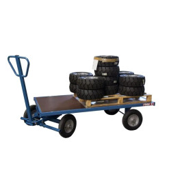 Chariot avant train pivotant 1000 kg sans habillage - Fimm