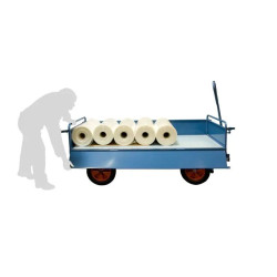 Chariot Fimm avant train pivotant 1000kg avec habillage tôle