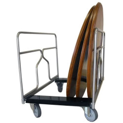 Chariot porte tables rondes ou rectangulaires 300 kg - Fimm