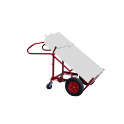 Diable 2 bouteilles avec béquille pour chantier 250kg  - Fimm