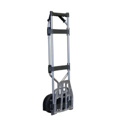 Diable en aluminium avec poignée et bavette rabattables 180 kg - Fimm