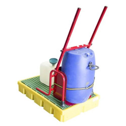 Transvaseur pour jerrican ou fût de 60L avec sangle de maintien -Fimm