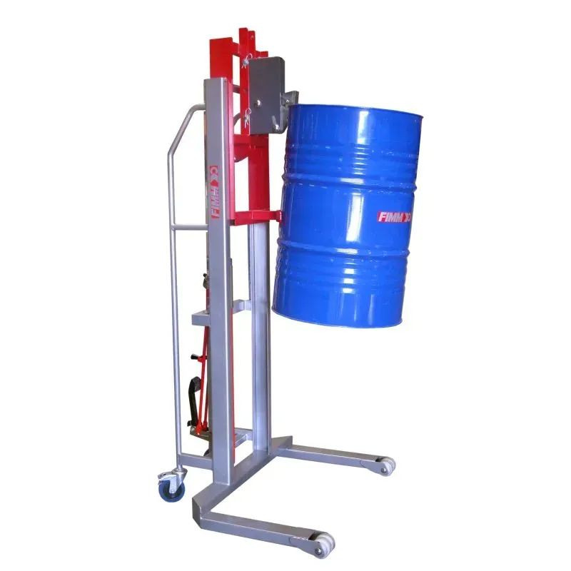 Gerbeur Levfix manuel Fimm avec pince automatique 1 fût