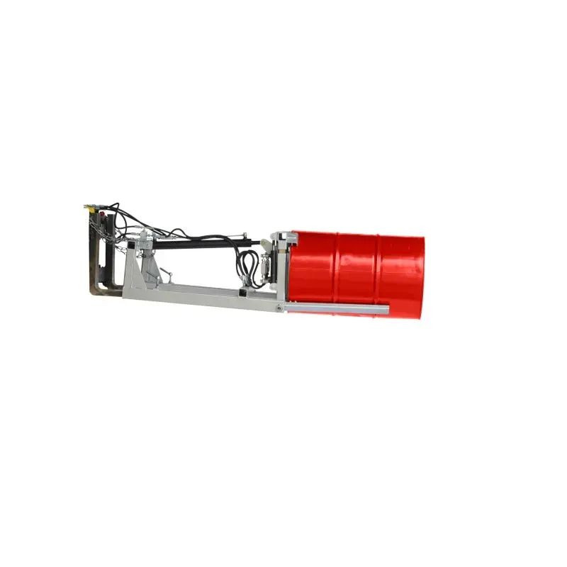 Manipulateur hydraulique pivotant pour fût plastique et metallique