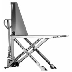 Transpalette haute levée manuelle Fimm en inox ou semi inox 304
