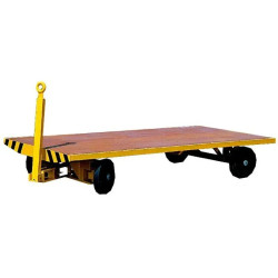 Remorque tractable sur fusées articulées Fimm - 1 essieu directeur