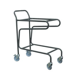 Servante porte bacs plastiques emboîtables 100 kg - Fimm