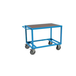 Servante établi avec 1  ou 2 plateaux bois Glissnot 1000 kg - Fimm