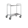 Servante alimentaire Fimm en inox 2 ou 3 plateaux  120 kg