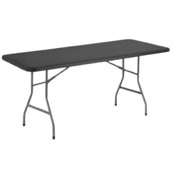 Table pliante rectangulaire PEHD ou exotique 153 ou 183 cm - Canéjan
