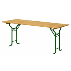Lot de 2 tables brasserie pliantes 220x70 cm ou 220x80 cm - Féria