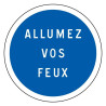 Panneau obligations diverses "texte personnalisable" BK29 temporaire