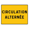 Panneau circulation alternée KC1CA temporaire