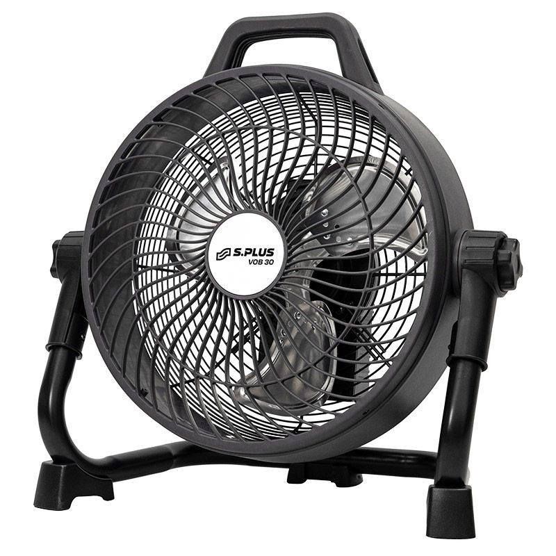 Brasseur d'air orientable sur batterie S.PLUS VOB30