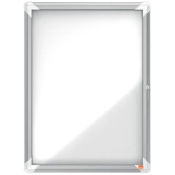 Vitrine murale d'intérieur avec porte battante - Nobo premium