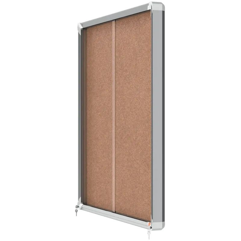Vitrine murale d'intérieur avec porte coulissante - Nobo premium