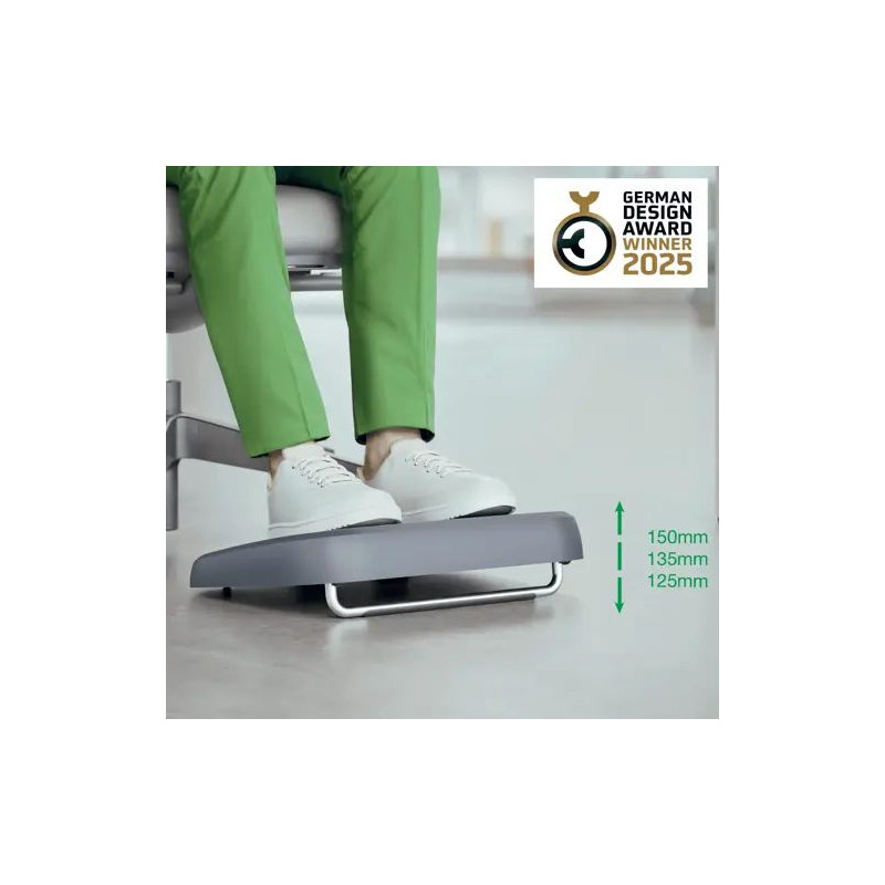 Repose-pieds en plastique recyclé réglable