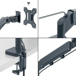 Bras ergonomique pour écran