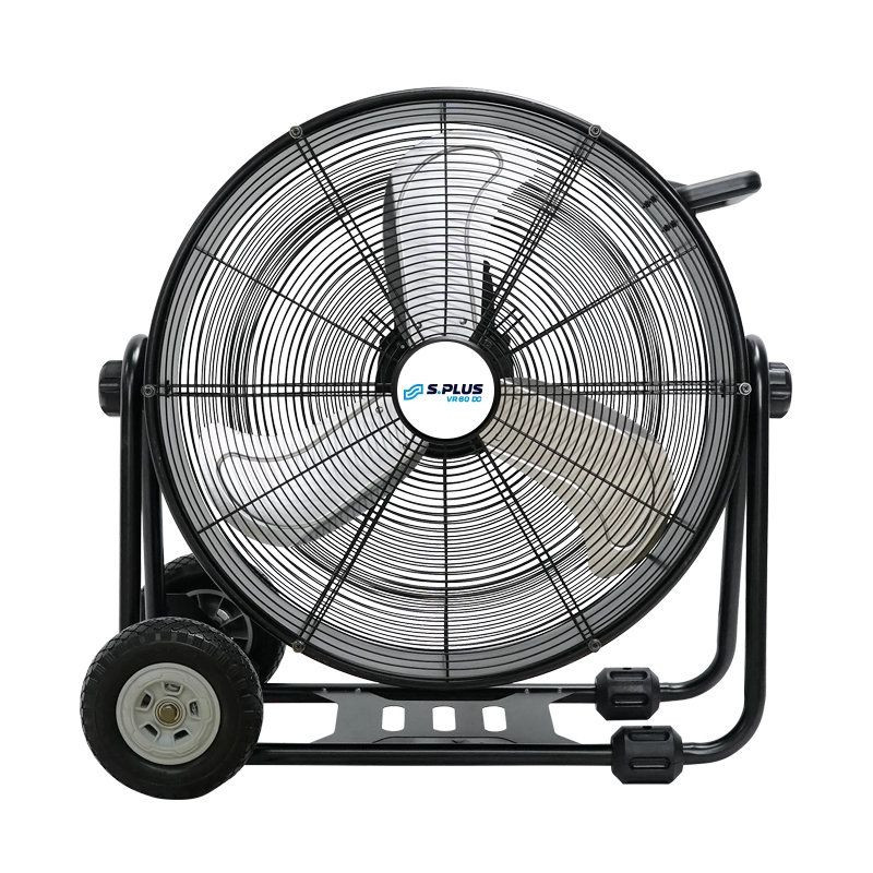 Brasseur d'air S.PLUS VR à moteur et roulettes DC