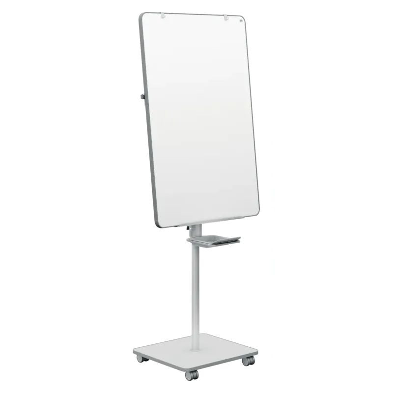 Chevalet mobile blanc magnétique